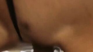 Young amateur teen sucks and rides senior dick in POV