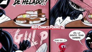 she venom and spiderman