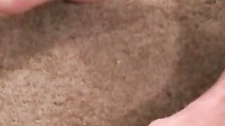 Stunning mature hunk masturbates his big rock hard cock