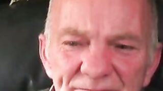 Stunning mature hunk masturbates his big rock hard cock
