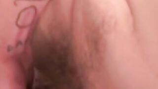 Tattooed stallion jerks off his cock in passionate solo act