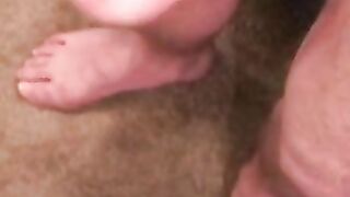 Tattooed stallion jerks off his cock in passionate solo act