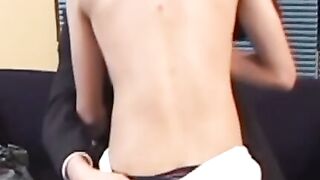 Twink construction worker drills latino bottom lover