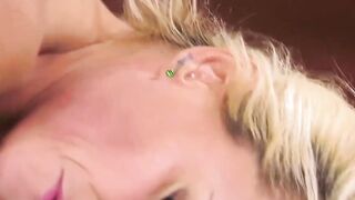 Delectable MILF fucks a fitness instructor and swallows cum