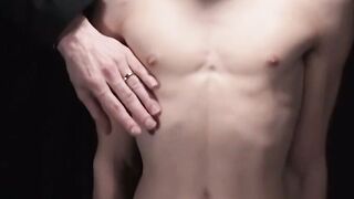 Austin Young's sloppy blowjob and Max Sargent's ass pounding session