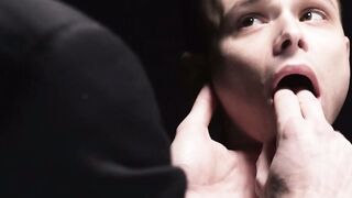 Austin Young's sloppy blowjob and Max Sargent's ass pounding session