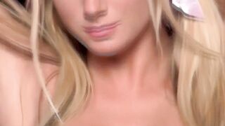 Big tits blonde mature exposed hot body