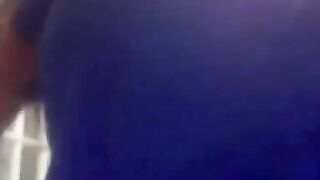 Ebony Amateur with Big Tits on Webcam