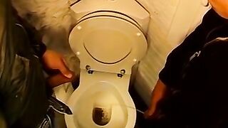 Muscle hunks hardcore threesome bondage spanking and pissing