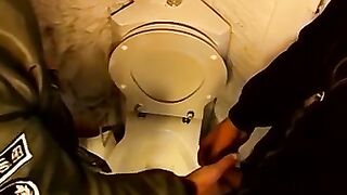 Muscle hunks hardcore threesome bondage spanking and pissing