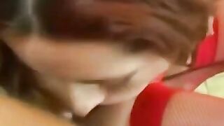 Hot girlfriend invites her friend to a steamy threesome