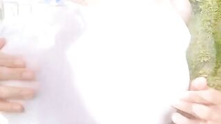 Hot fuck in a wet T shirt on a sunny day vol1