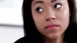 Nerdy Ivy convinces Adrian to stay in school by fucking her
