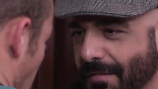 Sexy stepdad Adam Russo wants to fuck cute twink Derek Reed
