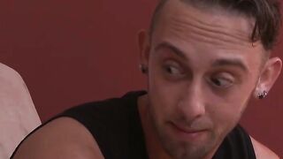 Amazing hunk Vadim Black aggressively drills Billies anus