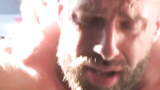 Sexy hunk Donnie Argento gets hardcore ass fucked doggystyle