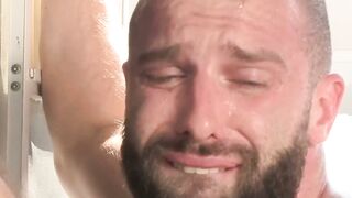 Sexy hunk Donnie Argento gets hardcore ass fucked doggystyle
