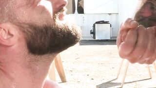Sexy hunk Donnie Argento gets hardcore ass fucked doggystyle