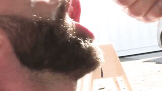 Sexy hunk Donnie Argento gets hardcore ass fucked doggystyle