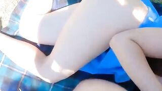 The cutie loves to fuck in nature she ca