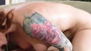 btc booty supertall bombshel Sophia Lockes gets DPd by me in this EPIC creampie scenario