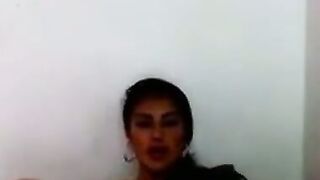 DARK NIPPLE Latina Webcam TEASE Frenzy!