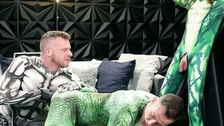 Dom Brian Bonds fucks Tied Up Dylan Hawks and Ethan Sinns