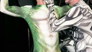 Dom Brian Bonds fucks Tied Up Dylan Hawks and Ethan Sinns