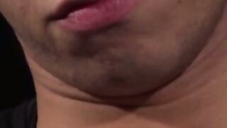 Kinky teen Jairo Diaz sits on a rock hard cock while moaning