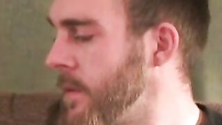Kinky mature senior swallows rock hard cock from young hunk