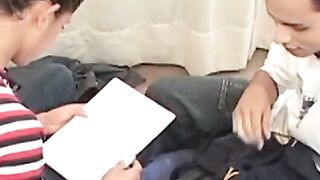 Young gay Latino anally fucked by his horny lover