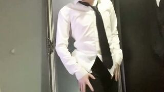 Kinky toys addicted teen Conor Rey masturbates in hot solo
