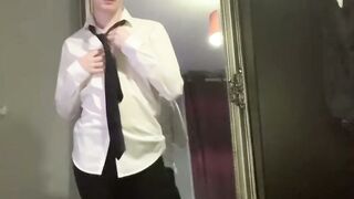 Kinky toys addicted teen Conor Rey masturbates in hot solo