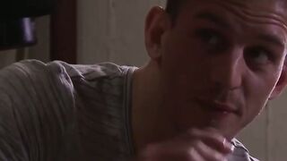 Hunk Logan Moore fucks Alex Gustavo in several positions