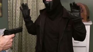 Andrew aggressively slams his ass to an explosive orgasm