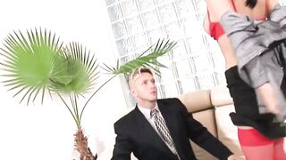 Pretty teen spreads her legs for huge dick and juicy cumshot