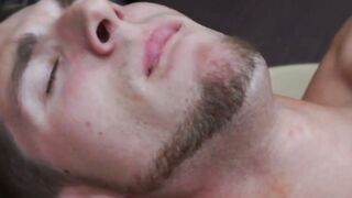 Muscled jock ass stretched doggystyle by hung pawnshop owner