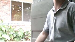 Blindfolded straighty tricked into passionate anal sex
