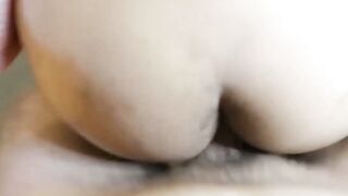 Petite Asian babe stuffed with cock after POV blowjob
