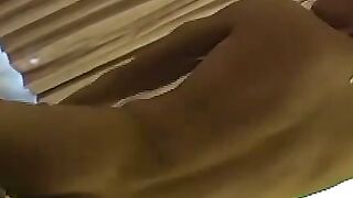 Horny and skinny hot twink wanking his big strong dick