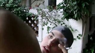Twink Joey Perelli and sexy Micah Andrews outdoor sex fun