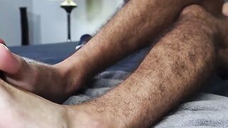 Adorable young jock Ellion masturbates and cums solo