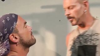 Pierced muscle hunk hot nipple torment and BDSM domination