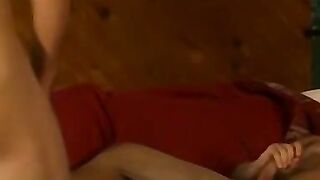 Hung studs fuck doggystyle before hard riding