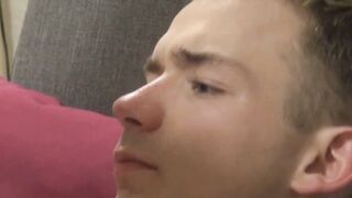 Kinky teens Moonek and Tristan toe suck after hot blowjob