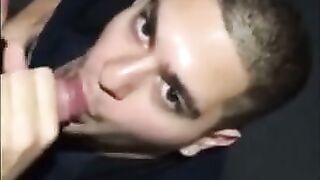 Cum-Covered Face: Amateur Blowjob and Masturbation 2