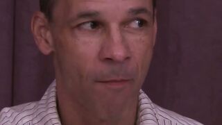 Handsome mature homosexual anally fucks young hunky homo