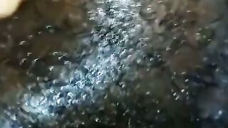 Black Guy Gets an Anal Massage and Fuck from a Young Stud