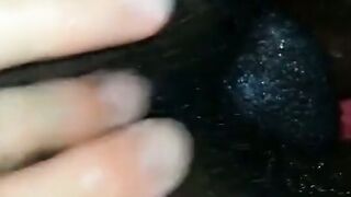 Black Guy Gets an Anal Massage and Fuck from a Young Stud