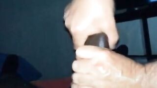 Black Guy Gets an Anal Massage and Fuck from a Young Stud